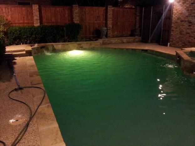 A recent swimming pool renovation service job in the  area