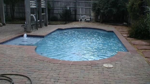 A recent swimming pool job in the  area